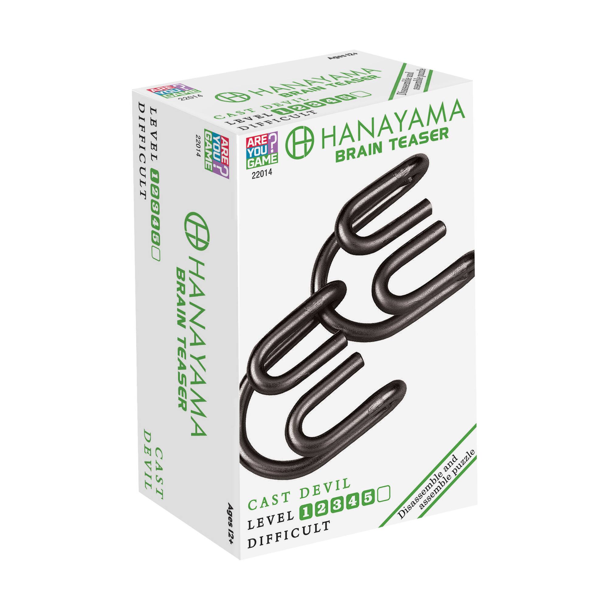 Hanayama Level 5 Cast Devil Puzzle